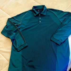 Long sleeve Nike fit dry golf shirt- Men’s Large
